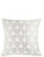 Marks and Spencer  Hexagonal Geometrical Print Cushion
