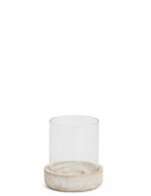 Seeded & Wood Tea Light Holder 13.00 €