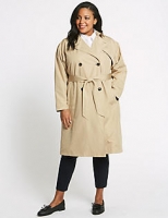 Marks and Spencer  CURVE Belted Trench Coat