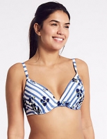 Marks and Spencer  Underwired Printed Bikini Top