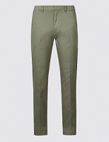 Marks and Spencer  Slim Fit Cotton Rich Chinos with Stretch