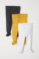 HM   3-pack trousers with feet