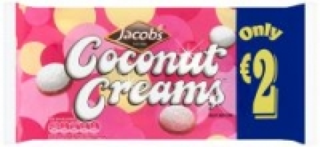 Coconut Creams - Price Marked 2.00 €