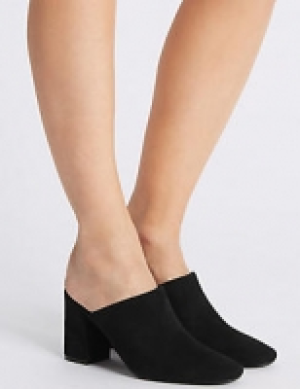 Marks and Spencer  Block Heel Mule Shoes