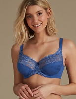 Marks and Spencer  Floral Jacquard Lace Non-Padded Full Cup Bra A-DD