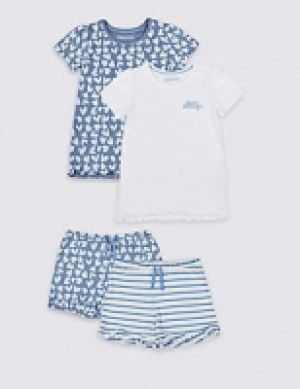 2 Pack Short Pyjamas (3-16 Years) 24.00 €