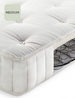 Marks and Spencer  Natural 325 Cotton Open Coil Mattress