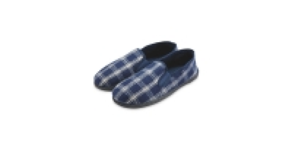 Aldi  Avenue Navy Slip On Slippers