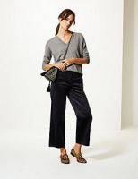 Marks and Spencer  Cotton Rich Textured Trousers