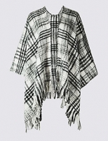 Marks and Spencer  Mono Checked Wrap