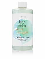 Marks and Spencer  Lemon Grass & Thyme Fragrance Burst Bath Foam 500ml