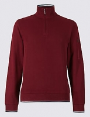 Pure Cotton Half Zip Top 47.50 €