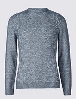 Marks and Spencer  Cotton Rich Cable Knit Jumper
