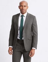 Marks and Spencer  Grey Textured Slim Fit Suit