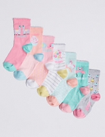 Marks and Spencer  7 Pairs of Days of the Week Socks (1-6 Years)