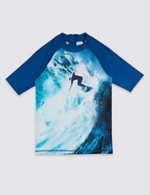 Rash Vest with Sun Safe UPF50+ (3-16 Years) 24.00 €