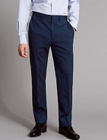 Marks and Spencer  Tailored Fit Wool Rich with Stretch Trousers