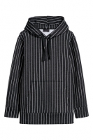 HM   Striped hooded top