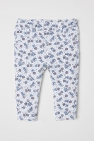 HM   Patterned cotton trousers
