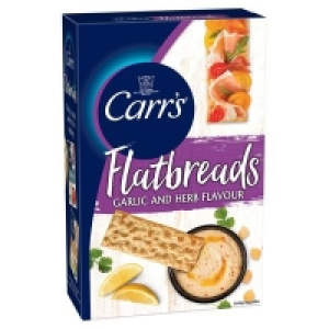 Carrs Lunchtime Garlic & Herb Flatbreads 150g 1.24&nbsp;&euro;