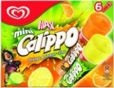 Calippo Mini Orange & Lemon-Lime Ice Lolly 2.50 €