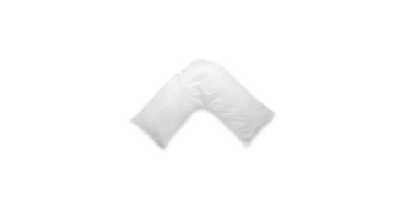 Slumberdown V-Shaped Pillow & Case