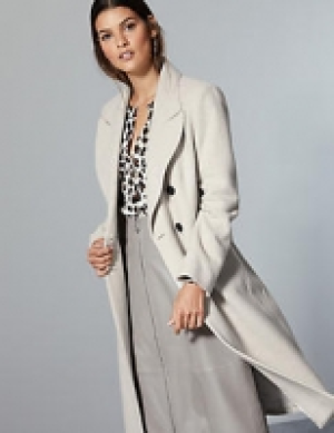 Wool Blend Double Breasted Coat 165.00 €