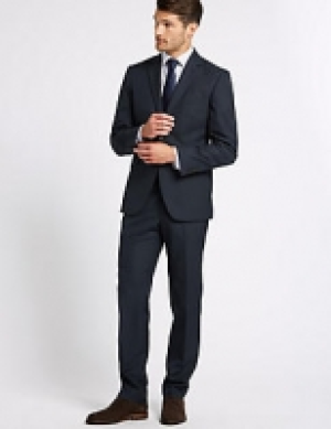 Navy Tailored Fit Jacket 75.00 €