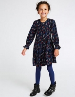 Marks and Spencer  Star Floral Print Dress (3-16 Years)