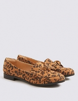Marks and Spencer  Kids Leopard Laofers (13 Small - 6 Large)