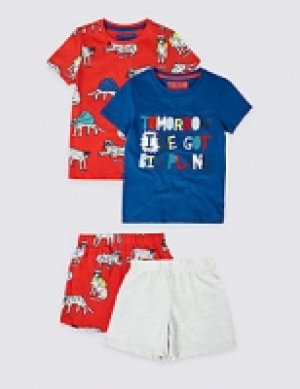 2 Pack Short Pyjamas (1-7 Years) 22.00 €