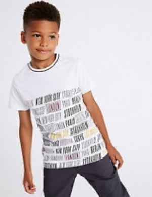 Pure Cotton T-Shirt (3-16 Years) 8.25 €