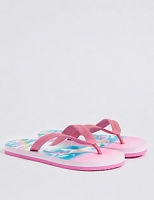 Marks and Spencer  Kids Printed Flip-flops (13 Small - 6 Large)