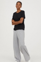 HM   Wide jersey trousers