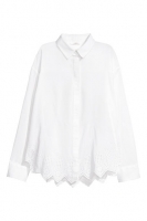 HM   Shirt with broderie anglaise