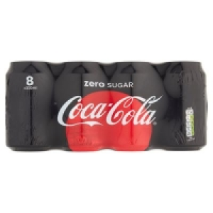 COKE ZERO CAN PACK 8 X 330ML 3.05 €