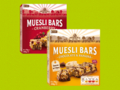 CROWNFIELD Muesli Bars 0.77 €