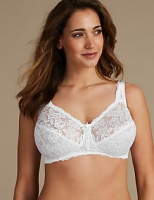 Marks and Spencer  Total Support All-Over Fleur Lace Full Cup Bra B-G