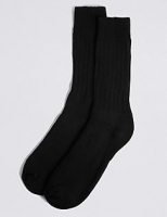 Marks and Spencer  2 Pack Cotton Rich Thermal Socks