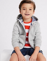 Marks and Spencer  Zipped Hooded Top (3 Months - 7 Years)