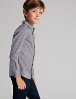 Marks and Spencer  Pure Cotton Printed Shirt (3-16 Years)