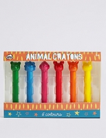 Marks and Spencer  Animal Crayons - 6 colours