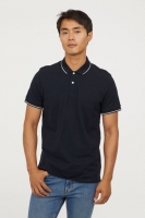 HM   Premium cotton polo shirt