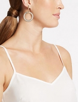 Marks and Spencer  Linked Circle Drop Earrings