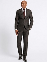 Marks and Spencer  Big & Tall Charcoal Tailored Fit Jacket