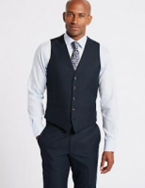 Navy Slim Fit Waistcoat 47.50 €