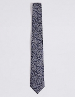 Marks and Spencer  Pure Silk Leaf Tie