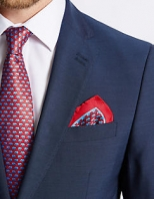Pure Silk Elephant Print Pocket Square 20.00 €