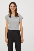 HM   Short-sleeved jersey top