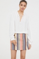HM   Jacquard-weave skirt